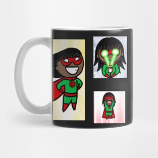 Christmas Superhero Sticker Pack Mug